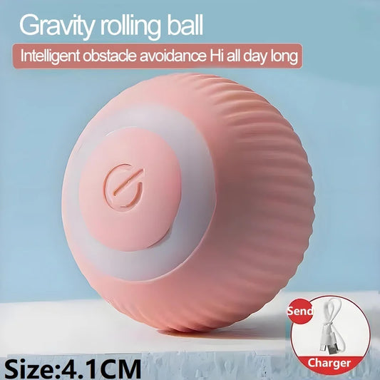 Interactive Automatic Electric Cat Ball Toy for Indoor Entertainment - Model MWJ01