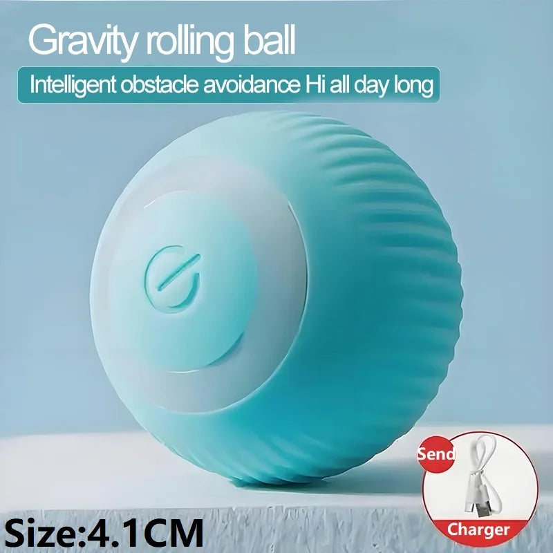 Interactive Automatic Electric Cat Ball Toy for Indoor Entertainment - Model MWJ01