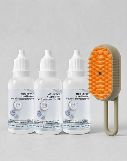 Pro-Groomer™ Professional Brush + Free Pack of 3 Essences